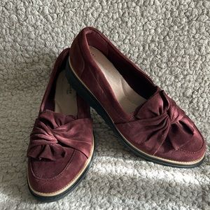Clark’s Collection Burgundy Loafer